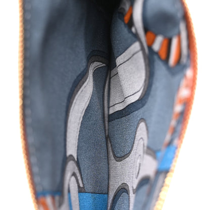 Hermes Epsom Swift Petit H Beaver Flat Case  Multicolor 6 of 7