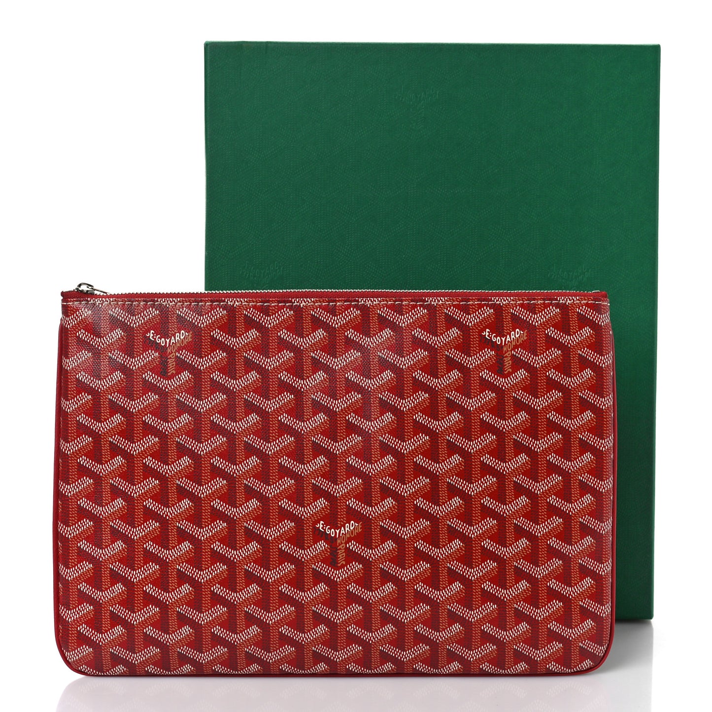 Goyardine Senat Pochette MM Red