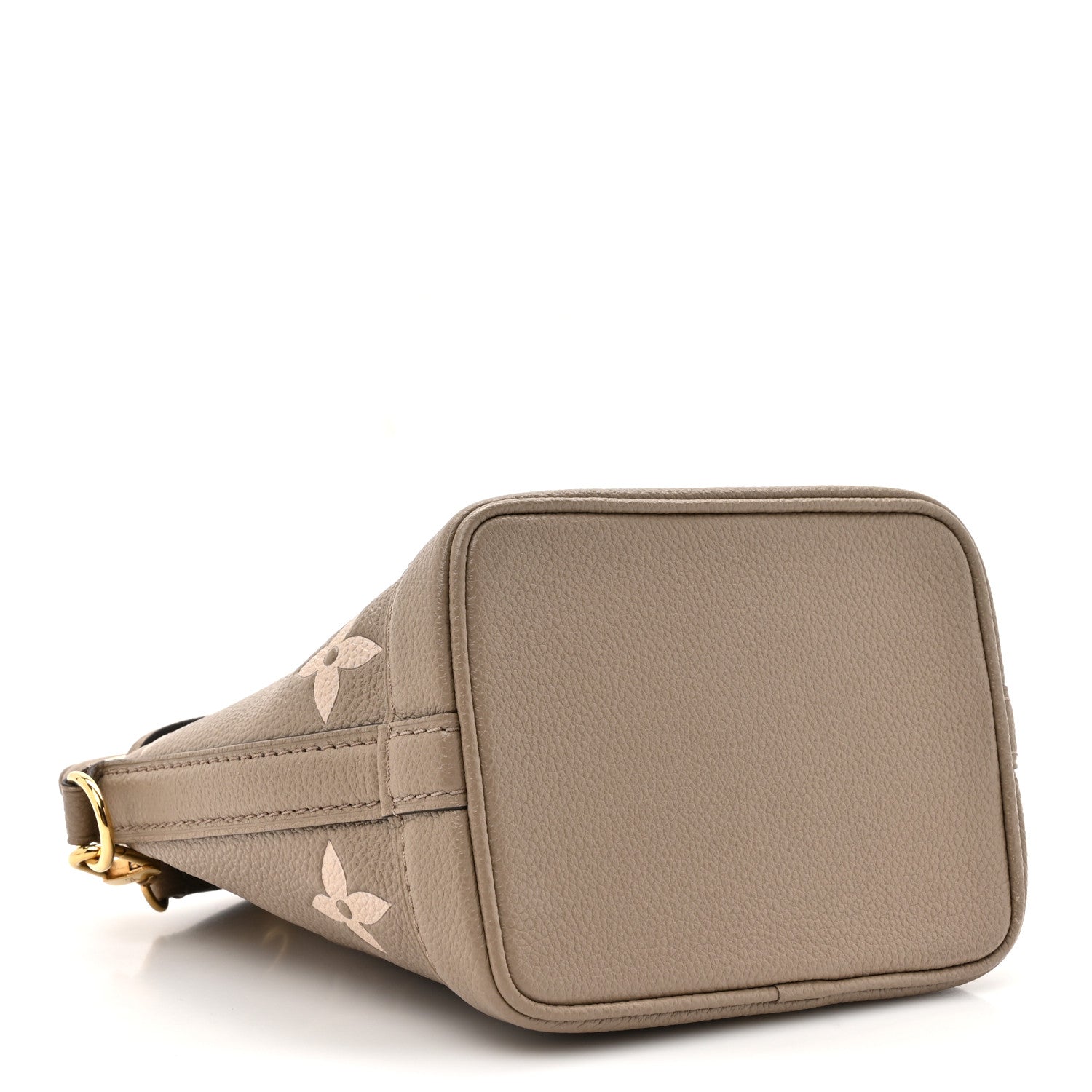 Louis Vuitton Empreinte Monogram Giant Nano Noe Tourterelle Creme 4 of 10