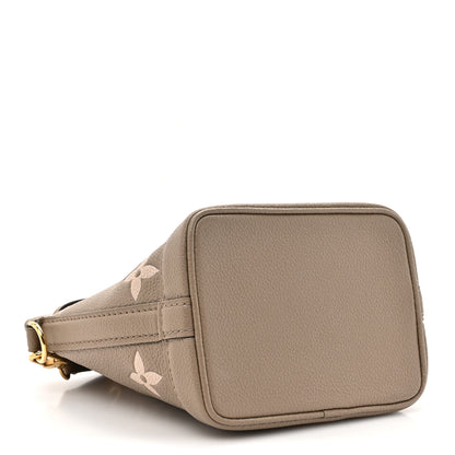 Louis Vuitton Empreinte Monogram Giant Nano Noe Tourterelle Creme 4 of 10