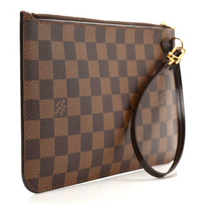 Louis Vuitton Damier Ebene Neverfull MM GM Pochette 3 of 6