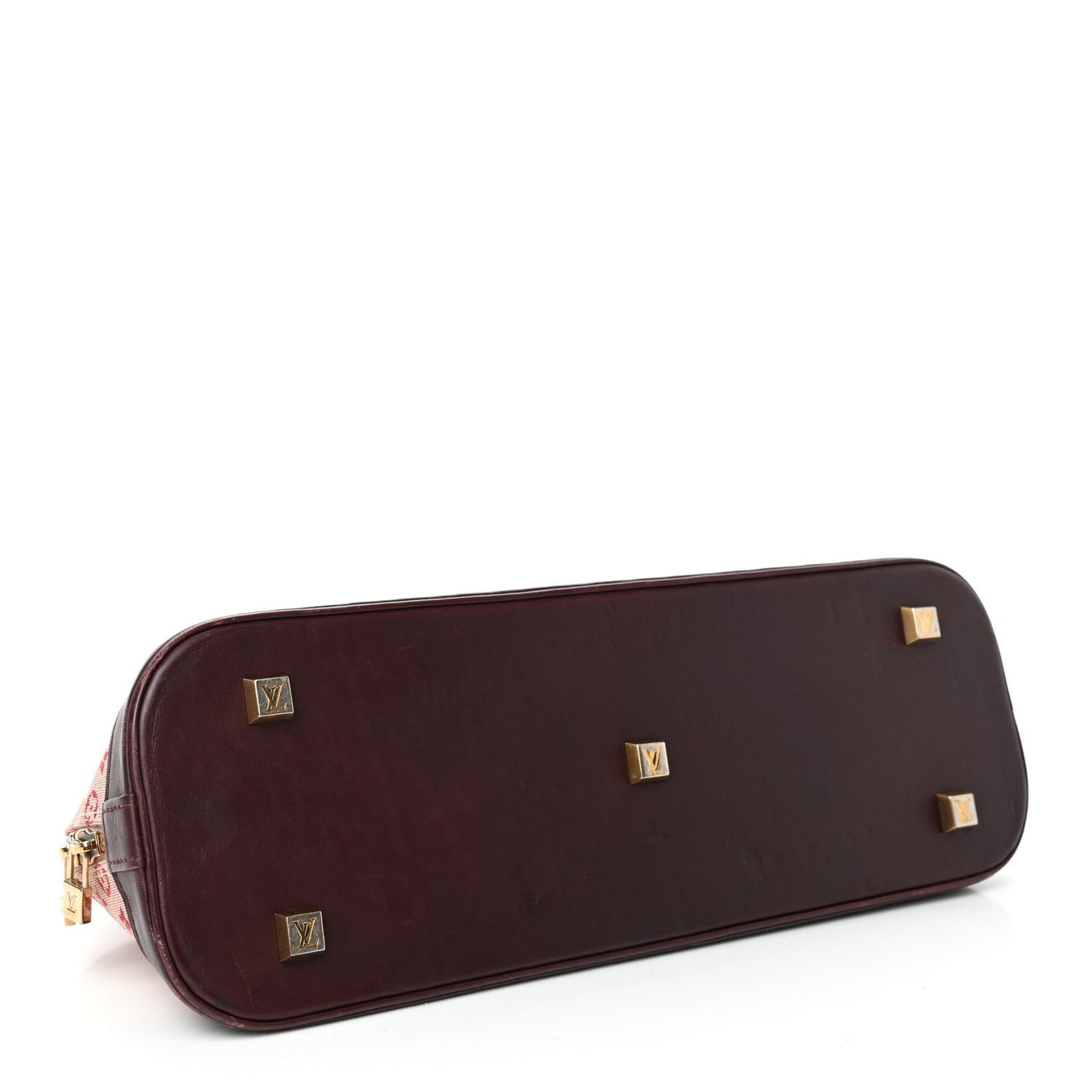 Mini Monogram Alma Long Cherry