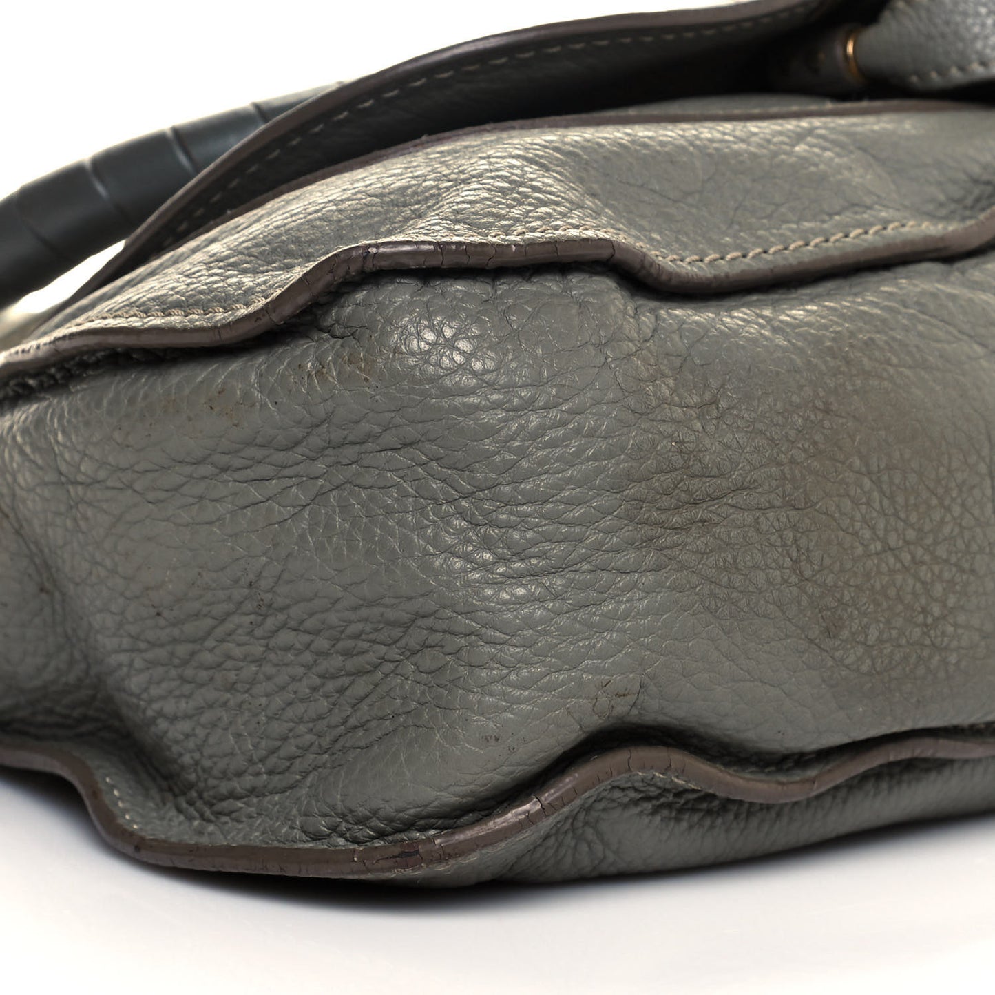 Calfskin Medium Marcie Satchel Cashmere Grey