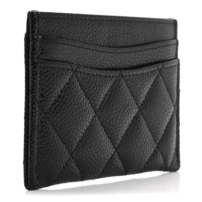 Chanel Caviar Quilted Card Holder Black 3 of 10