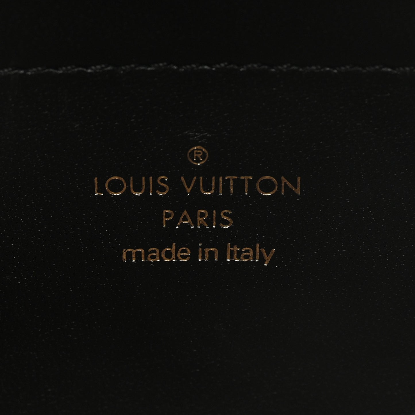 Lambskin Embossed Monogram Pochette Coussin Black