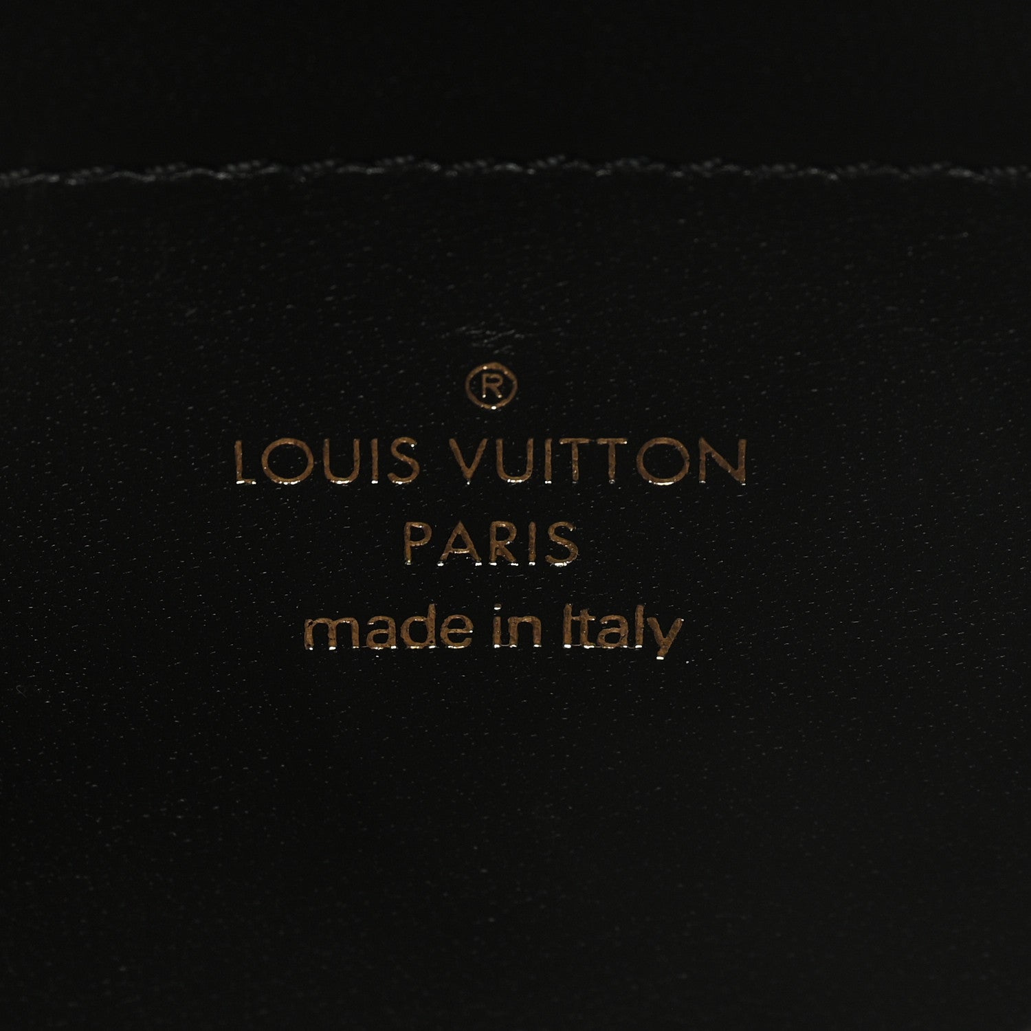 Louis Vuitton Lambskin Embossed Monogram Pochette Coussin Black 6 of 9