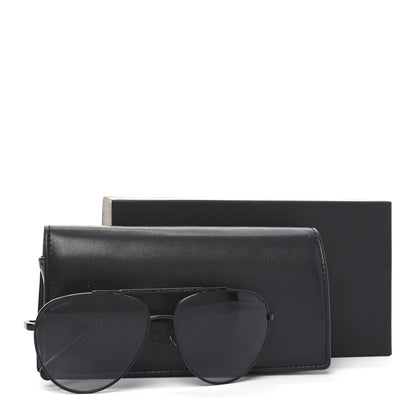 Chanel Metal Aviator Sunglasses 4279-B Black 7 of 7