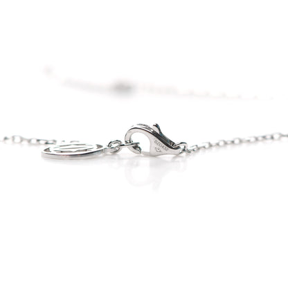 Cartier 18K White Gold Diamond SM D'Amour Pendant Necklace 5 of 7