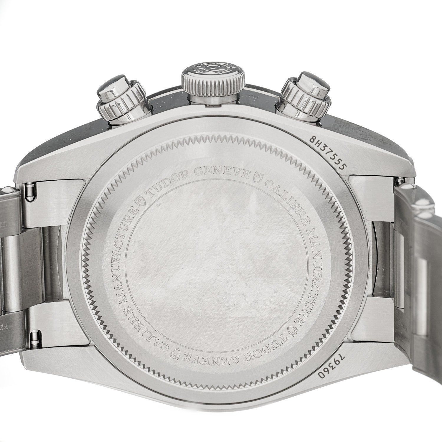 TUDOR Stainless Steel 41mm Black Bay Chronograph Panda Automatic Watch White 79360N 4 of 4