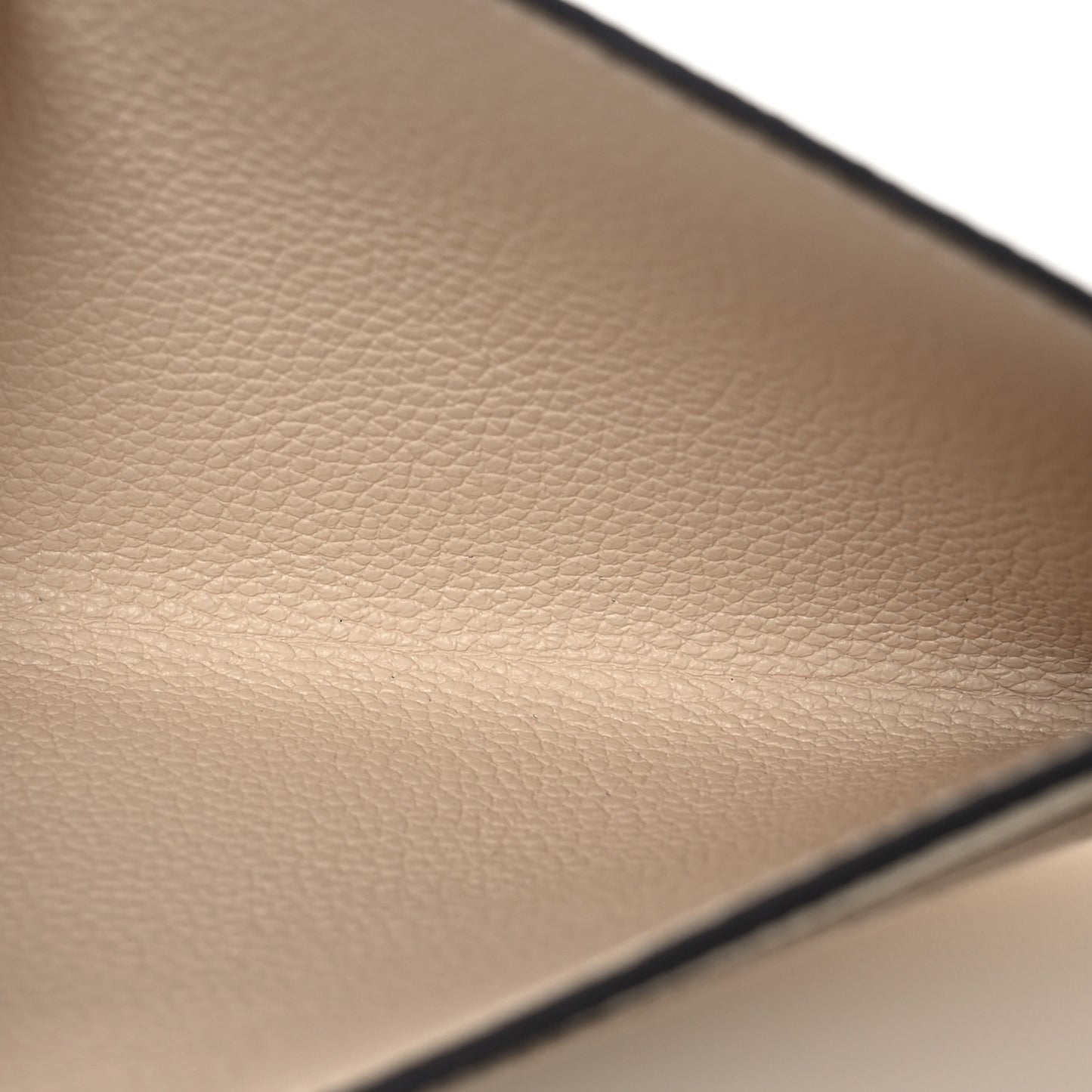 Calfskin Felicie Chain Wallet Card Holder Insert Tourterelle