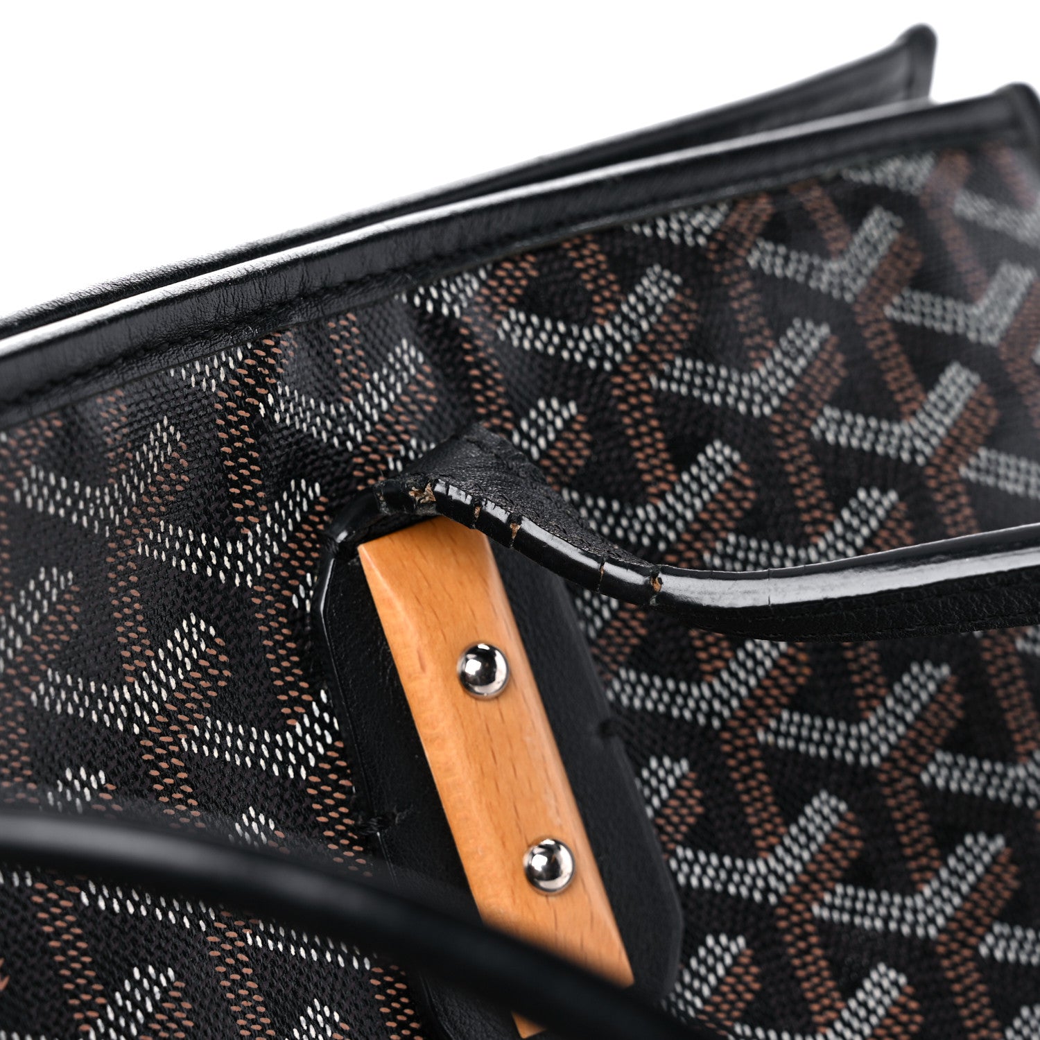 Goyard Goyardine Marquises Tote Black 15 of 16