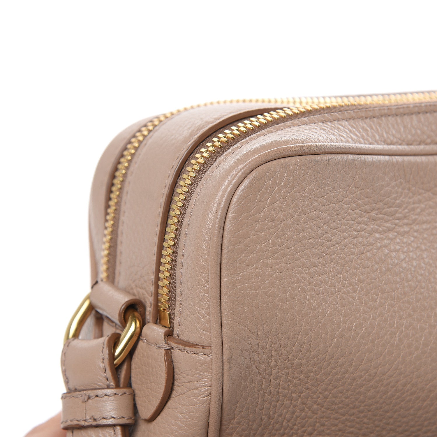 Prada Vitello Phenix Camera Bag Cammeo 10 of 15