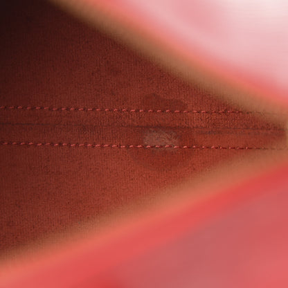 Louis Vuitton Epi Speedy 30 Castillan Red 11 of 15