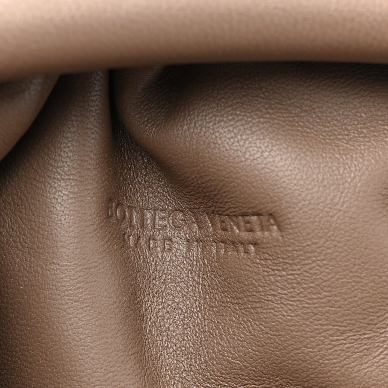 Bottega Veneta Nappa Intrecciato The Mini Pouch Taupe Grey 6 of 8