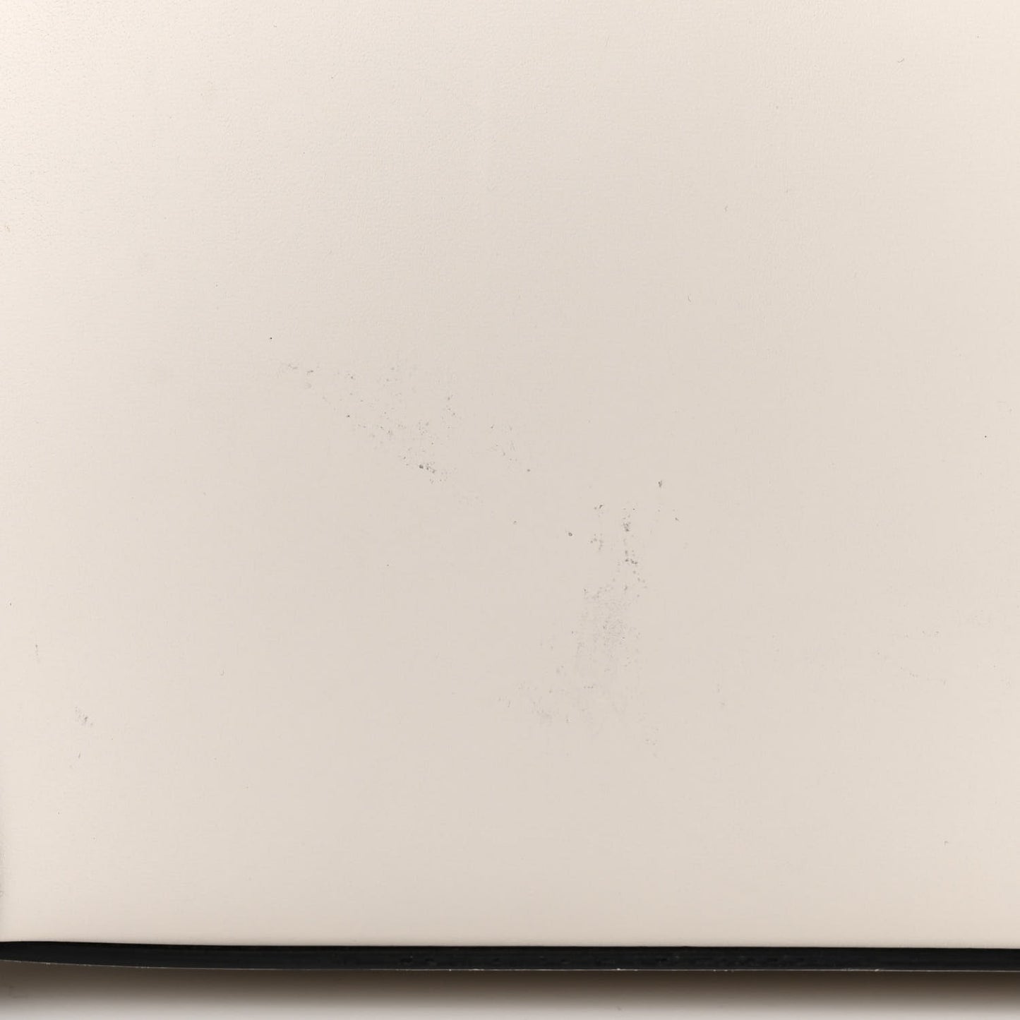 Smooth Calfskin Micro Luggage White