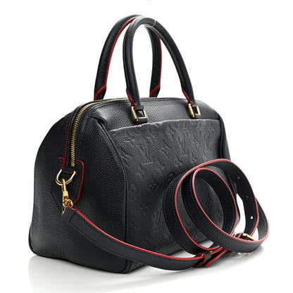 Louis Vuitton Empreinte Speedy Bandouliere 25 NM Marine Rouge 3 of 8