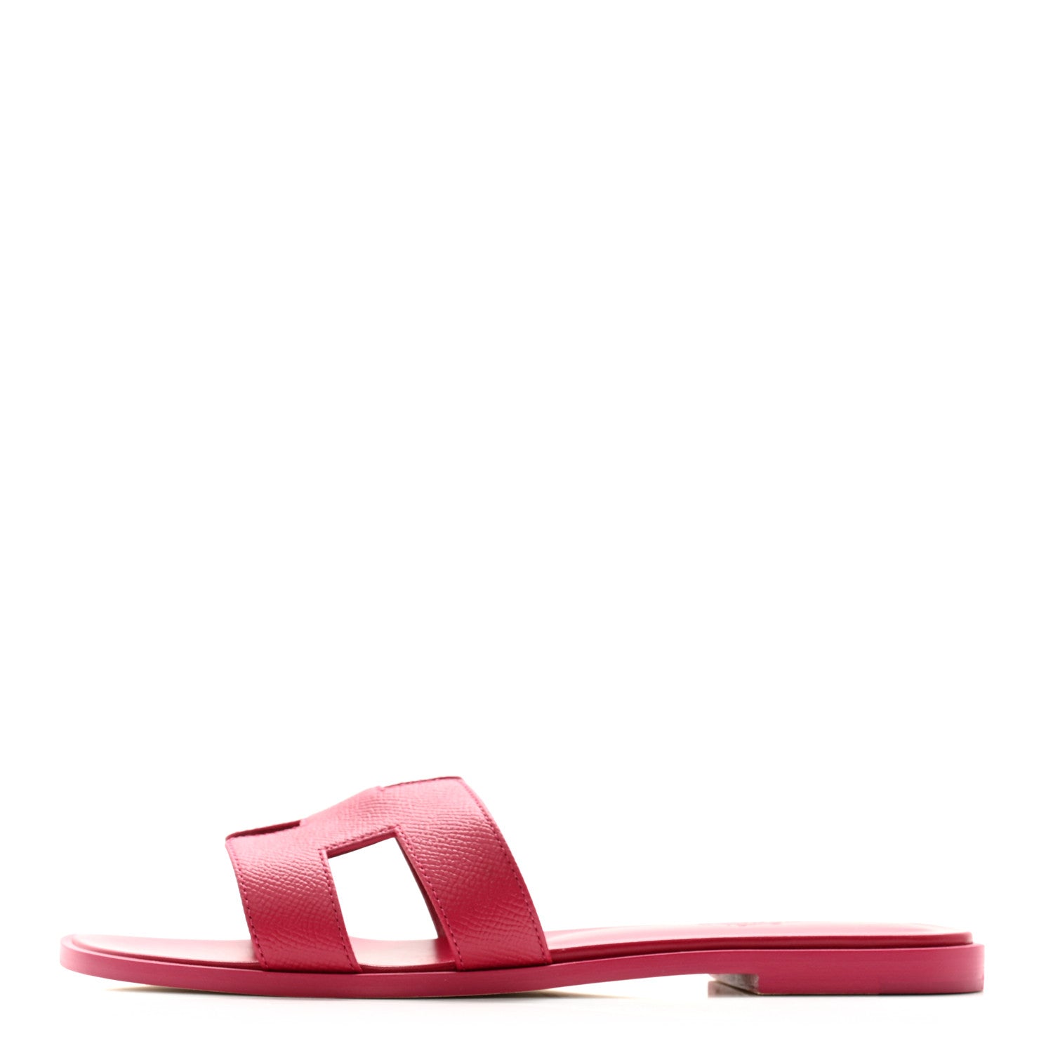 Hermes Epsom Oran Sandals 39 Rose Magenta 1 of 11