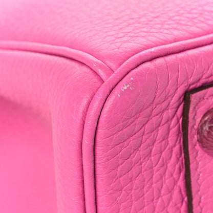 Hermes Togo Birkin 25 Magnolia 10 of 12