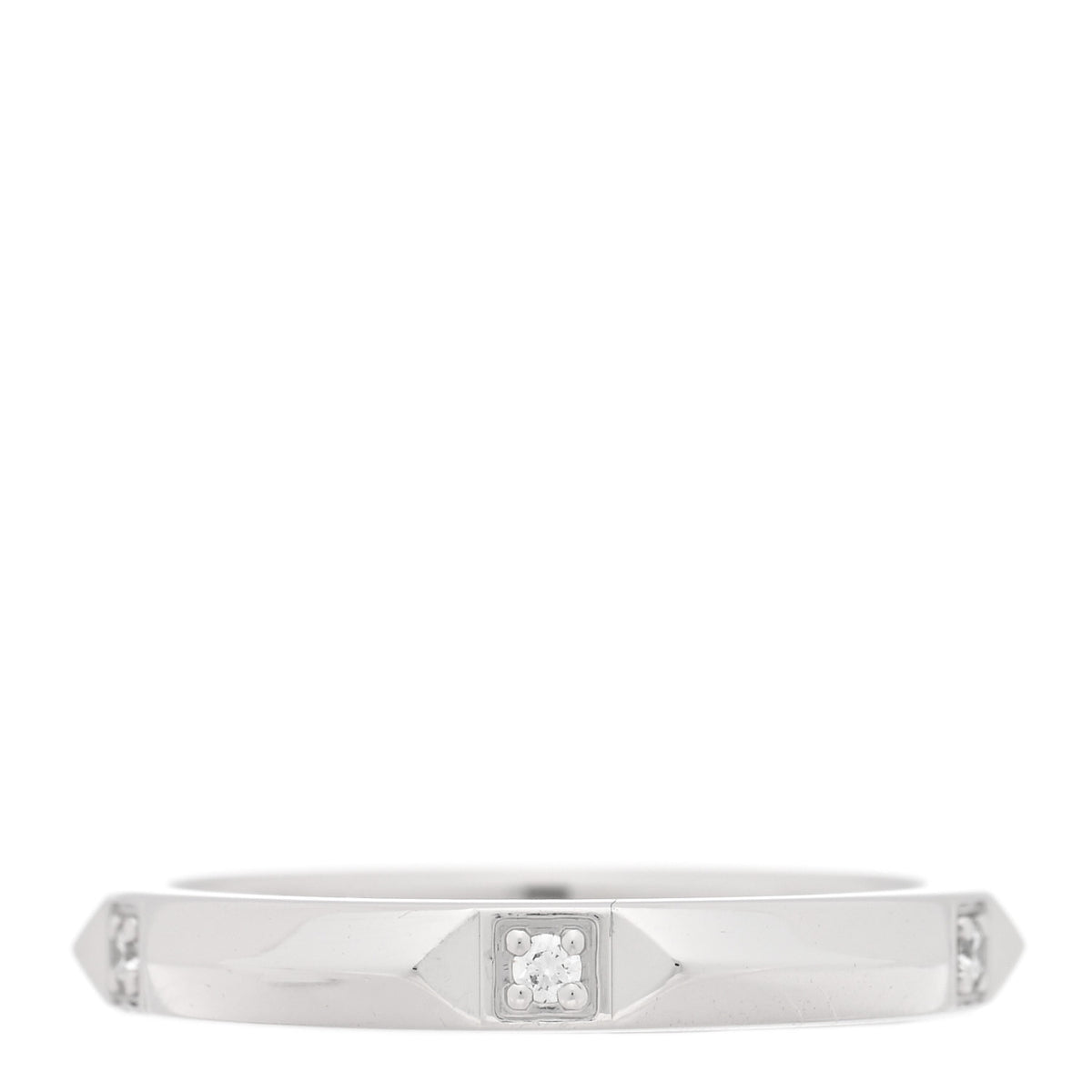 Tiffany Platinum Diamond 2.5mm True Band Ring 49 5 3 of 5