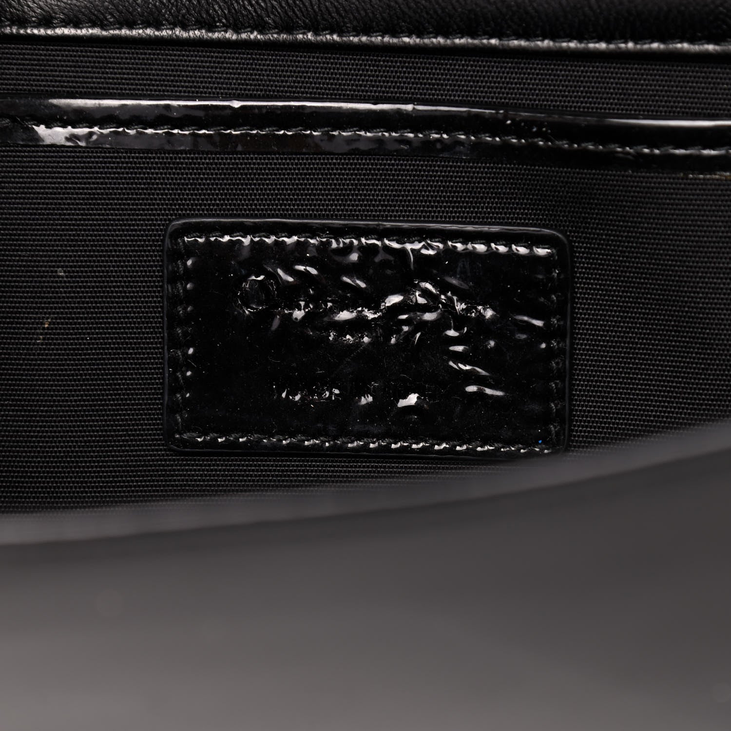 Christian Dior Patent Cannage Lady Dior Convertible Clutch Black 6 of 8