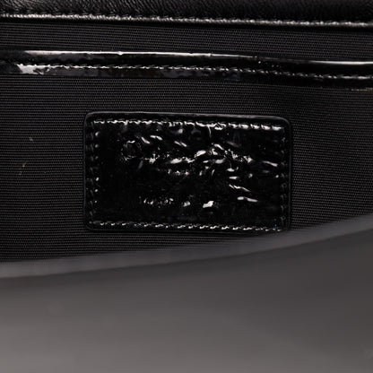 Christian Dior Patent Cannage Lady Dior Convertible Clutch Black 6 of 8