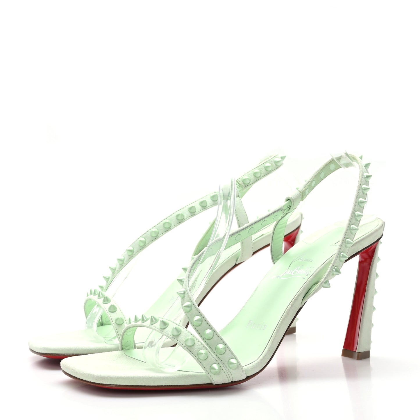 Suede Rosa Condorapik 85 Spike Sandals 38 Studio Green