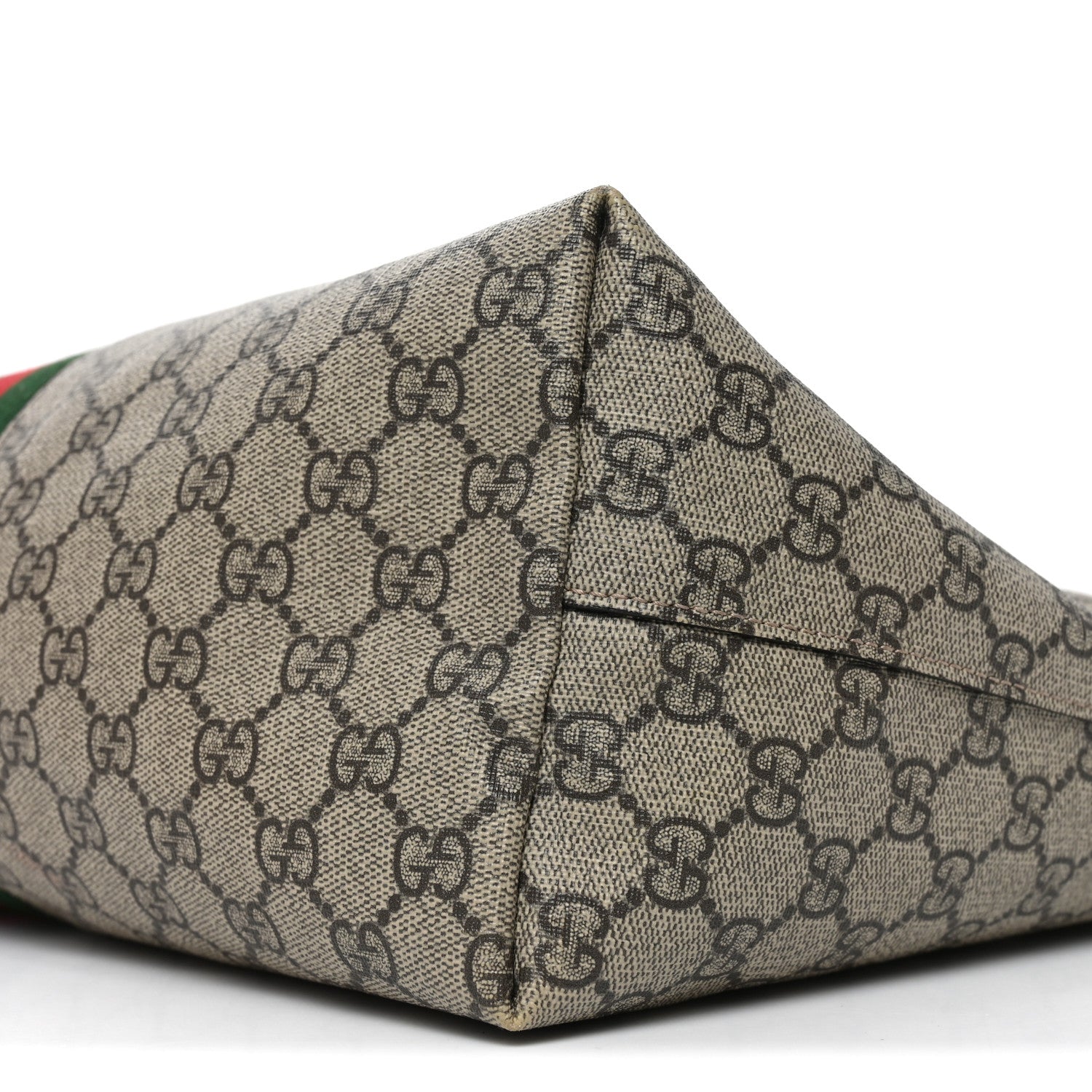 Gucci GG Supreme Monogram Medium Ophidia Shopping Tote Brown 11 of 14