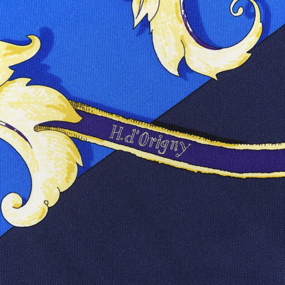 Hermes Silk L'Instruction Du Roy Scarf 90 4 of 6