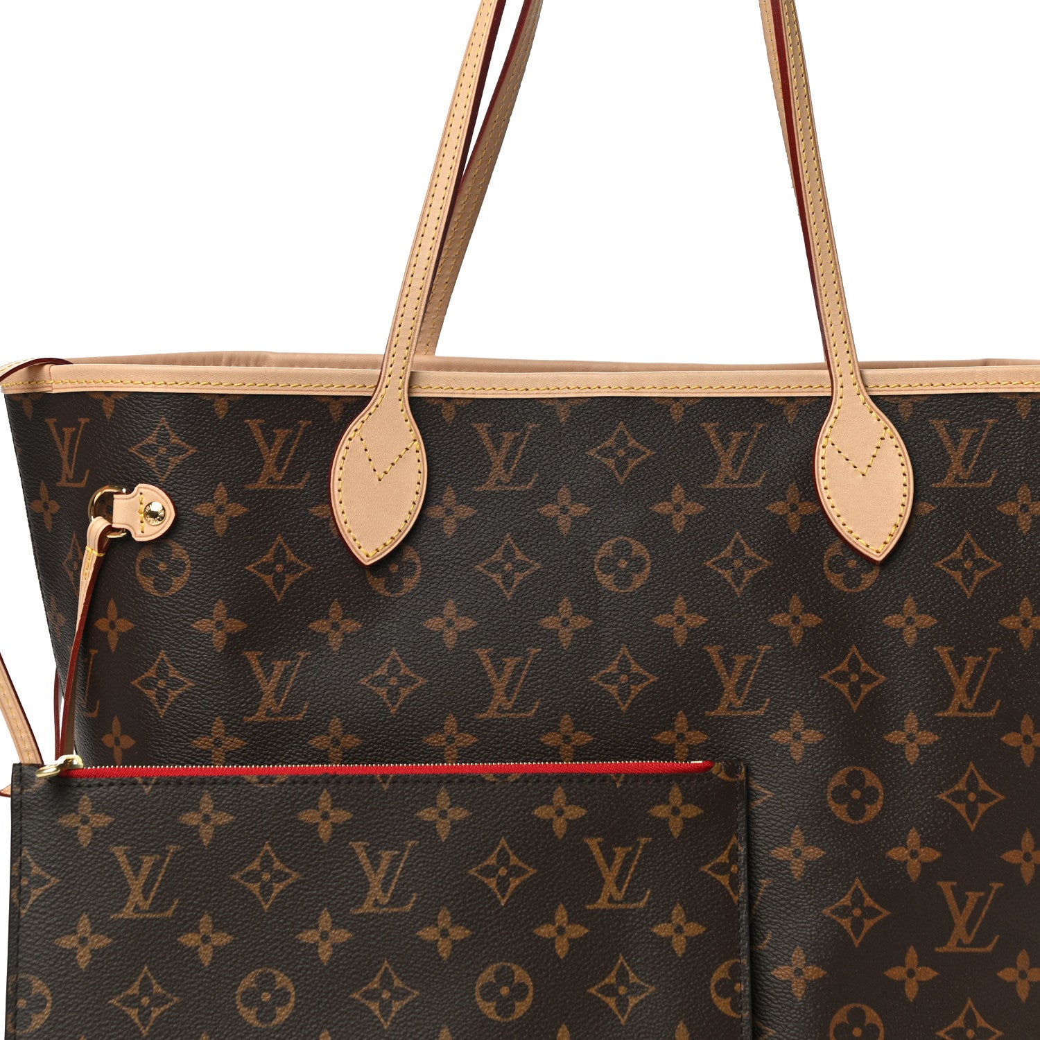 Louis Vuitton Monogram Neo Neverfull MM Cherry 7 of 10