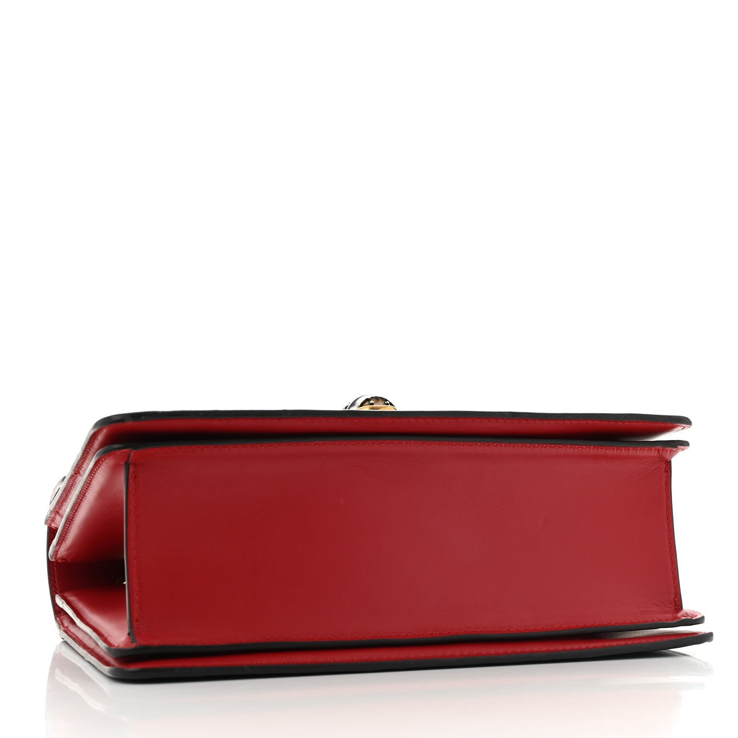 Gucci Calfskin Sylvie Web Small Queen Margaret Top Handle Bag Blue Agata Hibiscus Red Mystic White Sugar Pink 4 of 16
