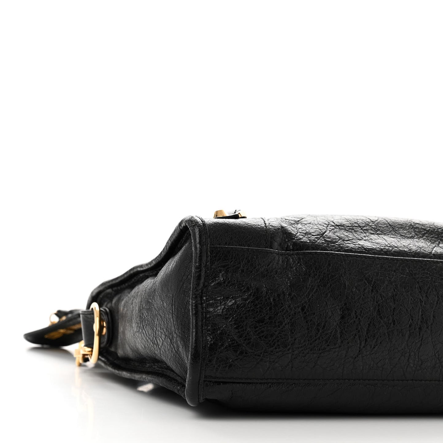 Agneau Classic Gold Hardware S City Black