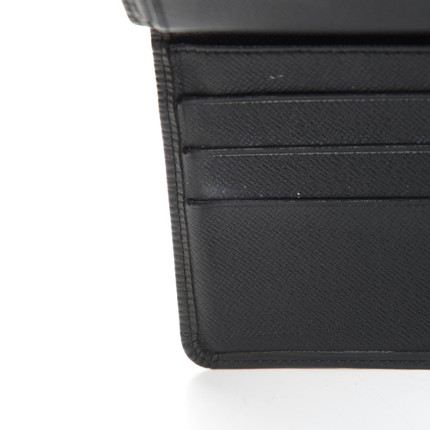 Epi Porte Tresor International Wallet Black