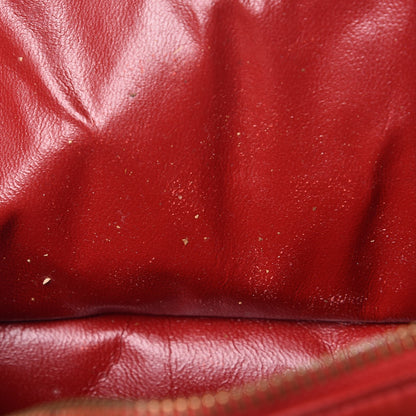 Chanel Lambskin Quilted Camera Case Red 10 of 19