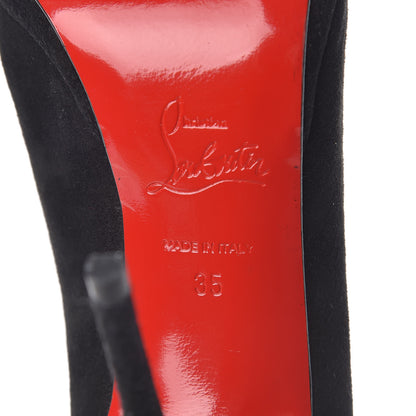 Christian Louboutin Suede Filo 120 Pumps 35 Black 9 of 17