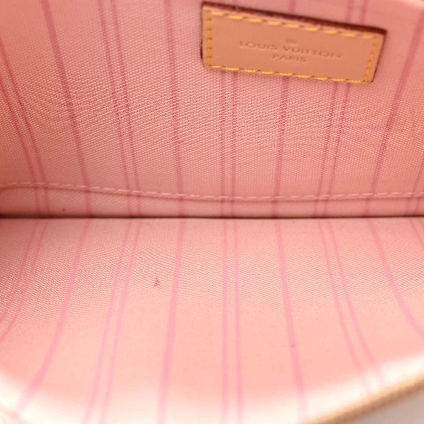 Damier Azur Neo Neverfull MM Rose Ballerine