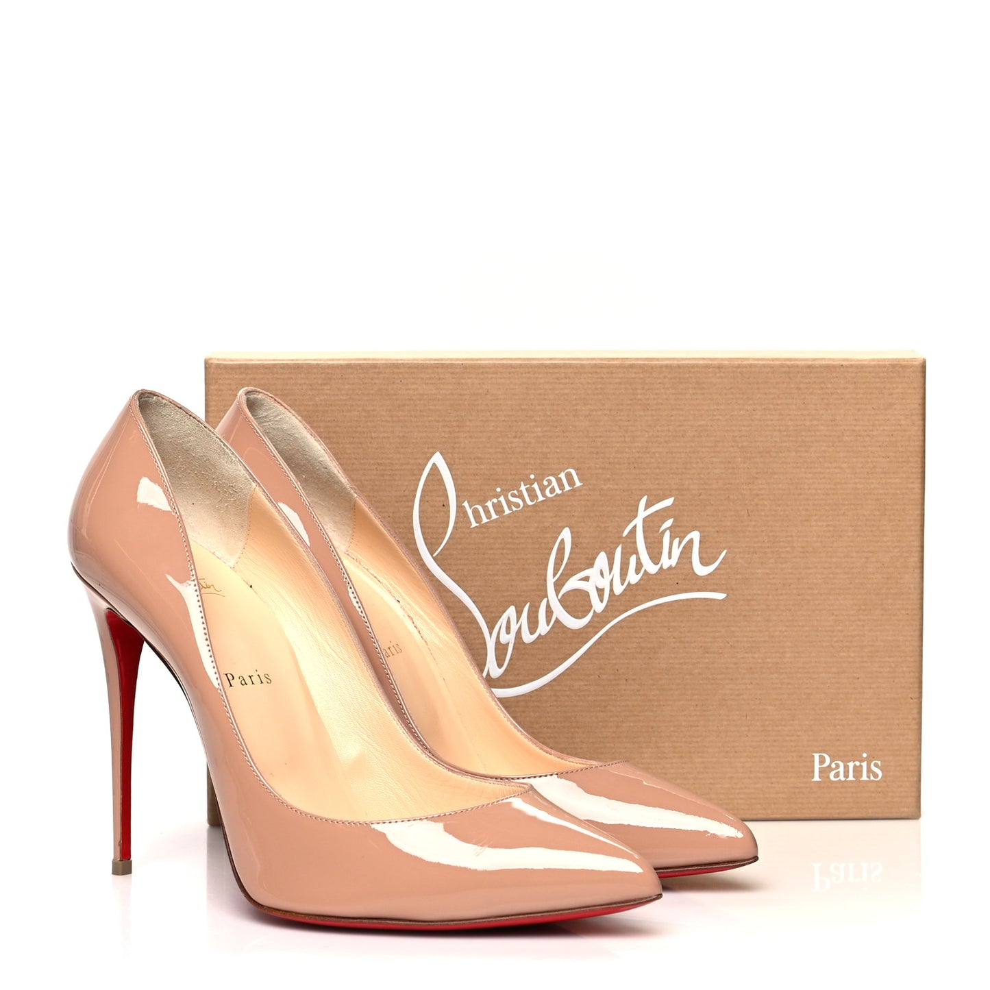 Patent Pigalle Follies 100 Pumps 42 Nude