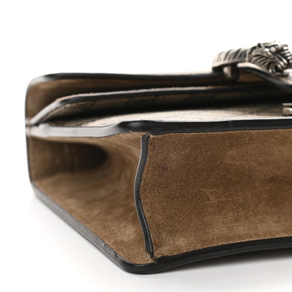 Gucci GG Supreme Monogram Mini Dionysus Shoulder Bag Taupe 8 of 9