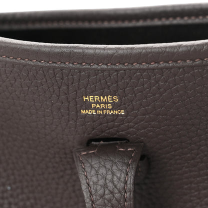 Hermes Taurillon Clemence Evelyne 23 Poche III Bai Brun 6 of 10
