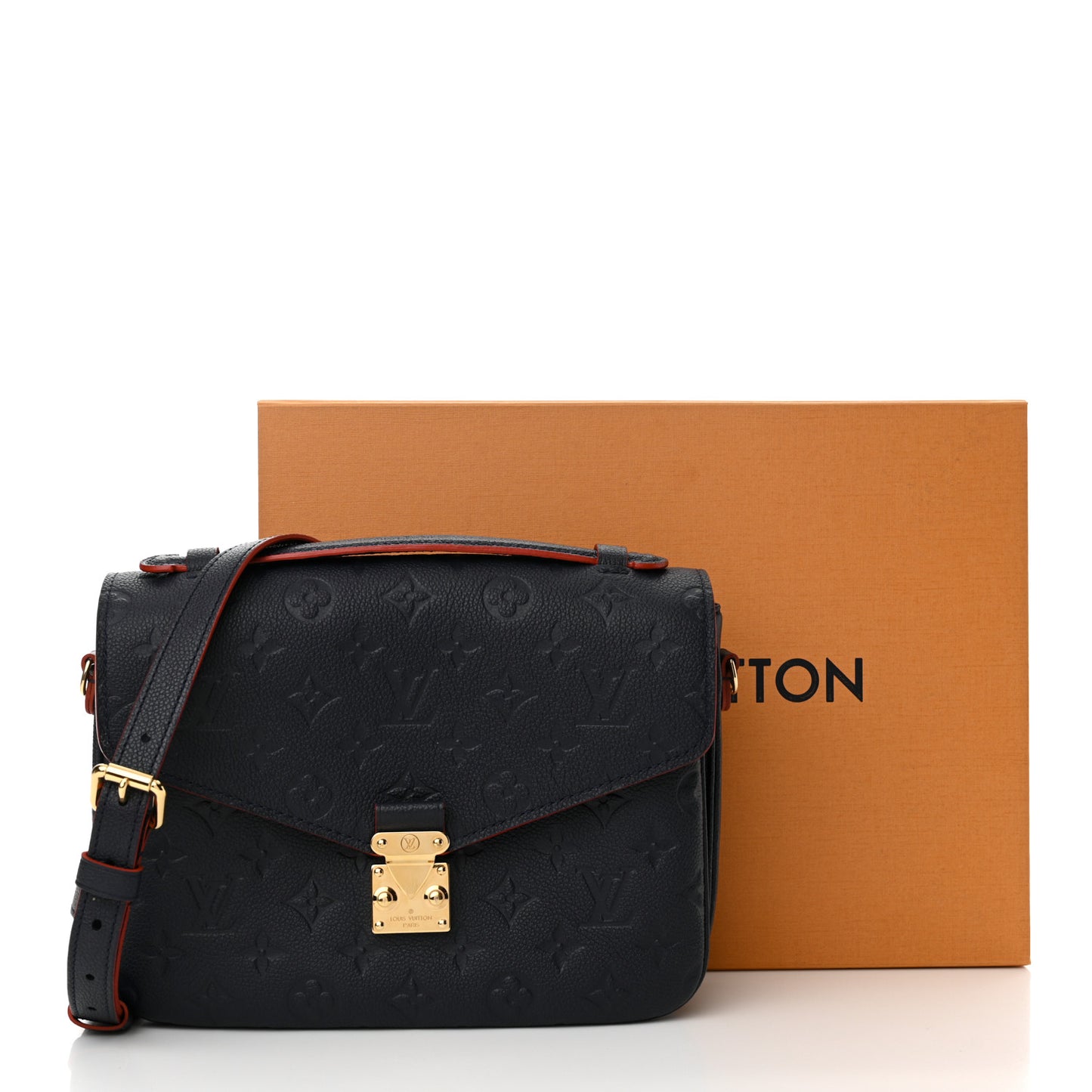 Empreinte Pochette Metis Marine Rouge
