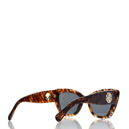 Fendi Acetate F is Fendi FF 51mm Cat Eye Sunglasses 0327/S Tortoise Camouflage 4 of 7