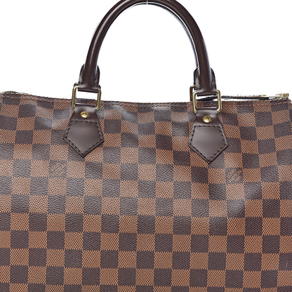Louis Vuitton Damier Ebene Speedy 30 10 of 10