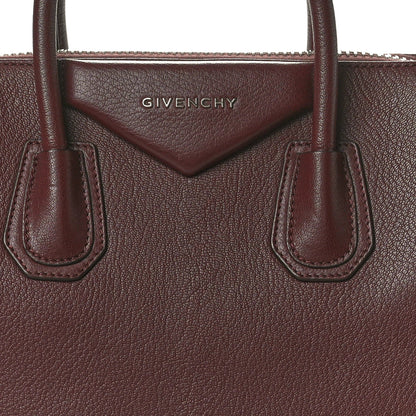 Givenchy Sugar Goatskin Small Antigona Burgundy 8 of 10