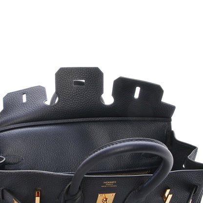 Hermes Togo Birkin 25 Bleu Nuit 8 of 35