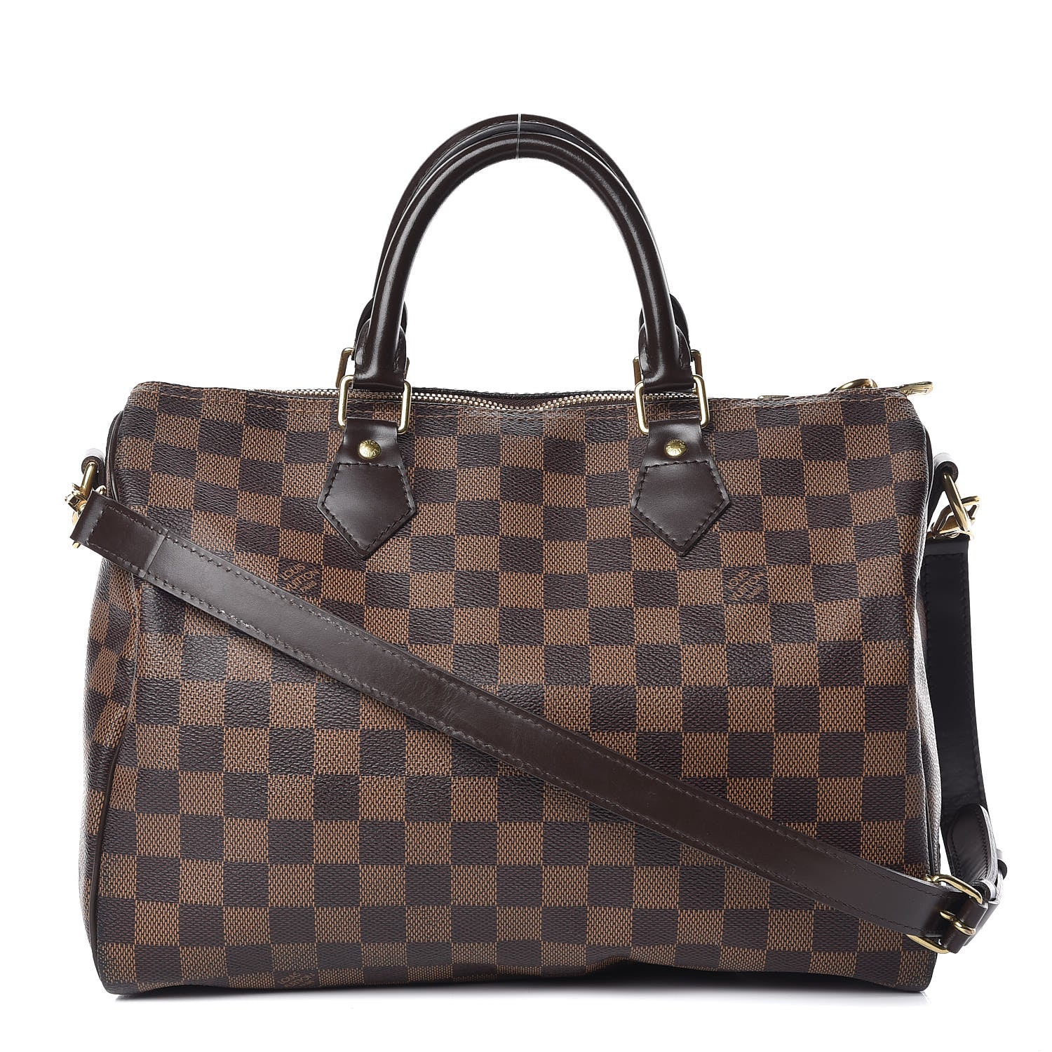 Louis Vuitton Damier Ebene Speedy Bandouliere 30 1 of 12