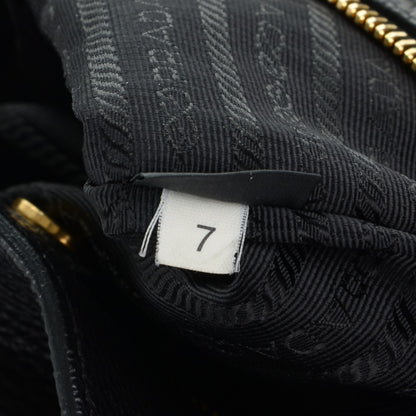 Prada Vitello Daino Tote Nero Black 8 of 8