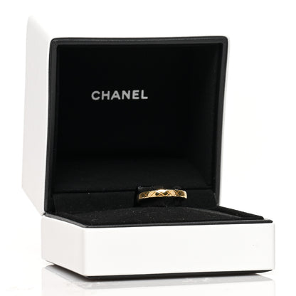 Chanel 18K Yellow Gold Mini Coco Crush Ring 54 6.75 5 of 5