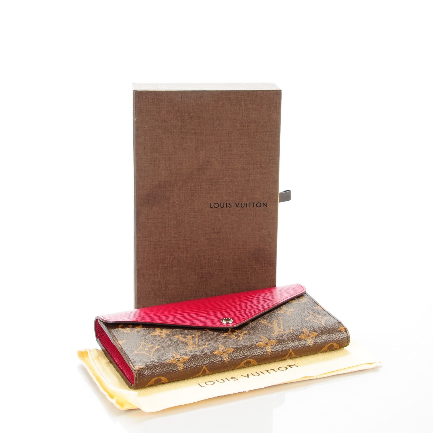 Louis Vuitton Monogram Epi Marie-Lou Long Wallet Fuchsia 4 of 7