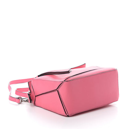 Loewe Calfskin Mini Puzzle Bag Wild Rose 3 of 8