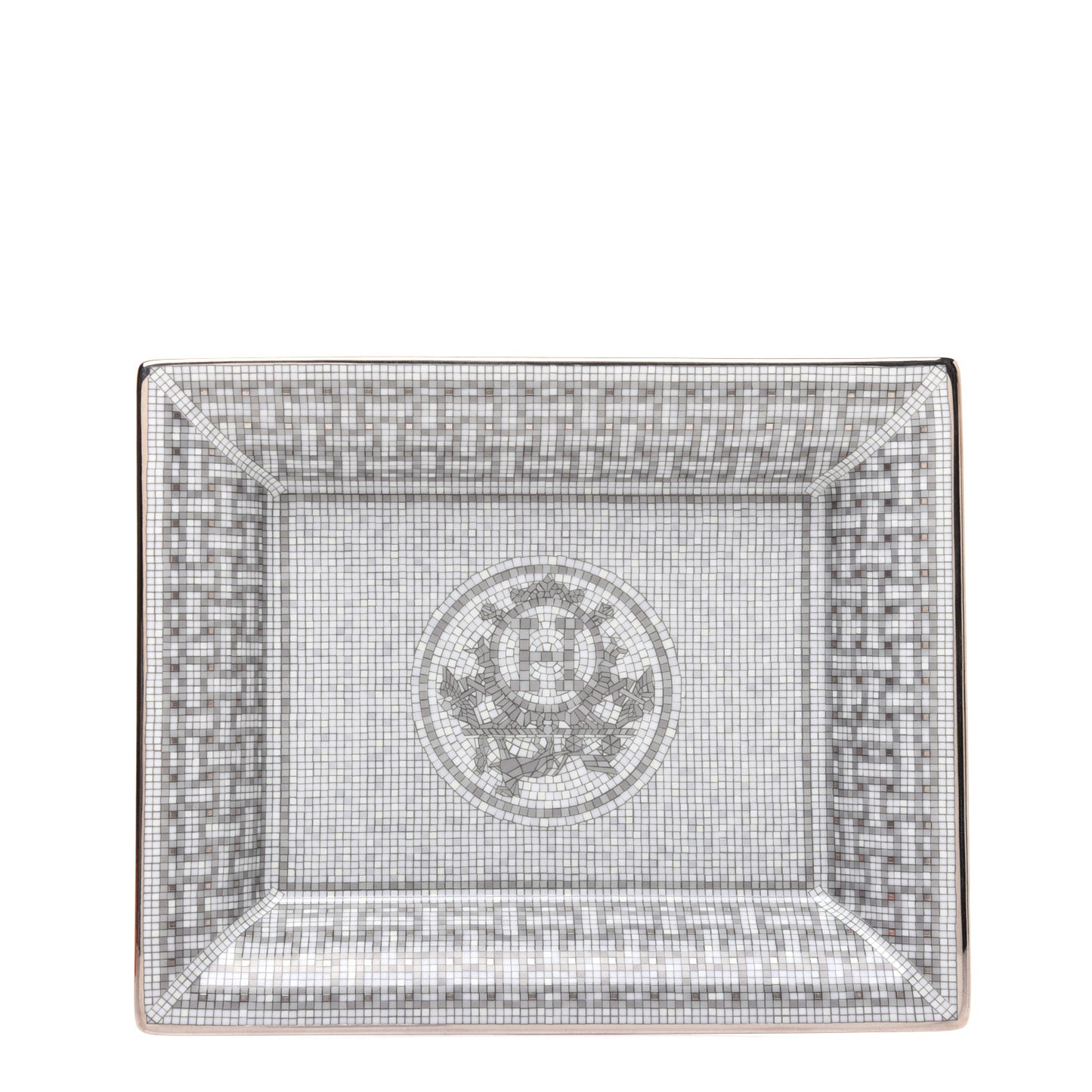 Porcelain Mosaique Au 24 Platine Change Tray
