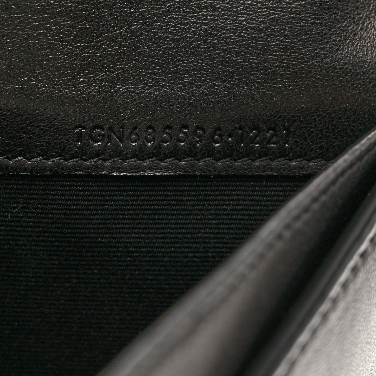 Lambskin Quilted Double Flap Chain Pouch Black